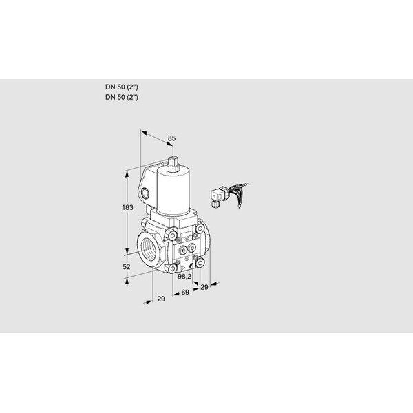 Honeywell Kromschroder VAN250R/NWGL KS88019811 - main