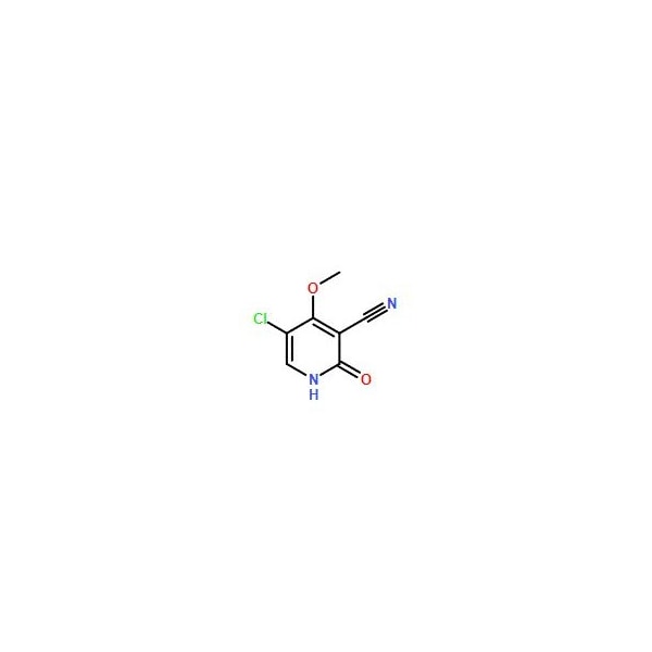 Ak Scientific 5-Chloro-4-methoxy-2-oxo-1, 2-dihydropyridine-3-carbonitrile (100g), CAS 147619-40-7 7343AA-100g - main