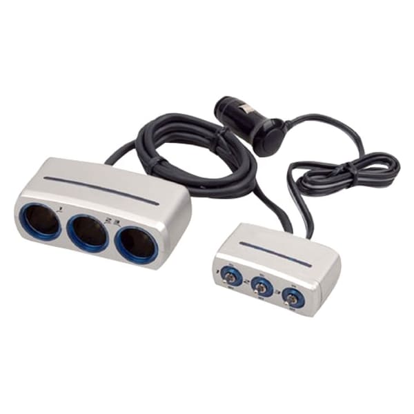 Pyle 1 To 3 Amp Type Cigarette Socket PL12V3P - main