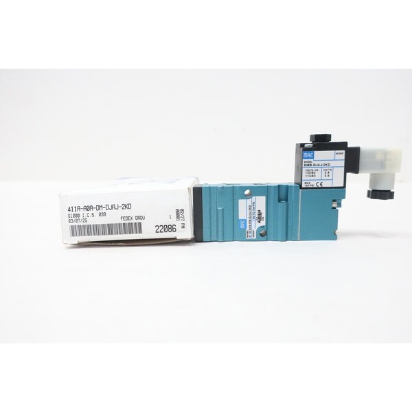 Mac Pneumatic Solenoid Valve 120V-Ac 1/8In Npt 20-120Psi 414A-A0A-DM-DJAJ-2KD - main