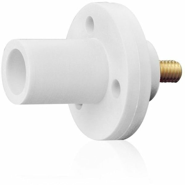 Leviton Male Panel Mount Receptacle 15R21-UW - main