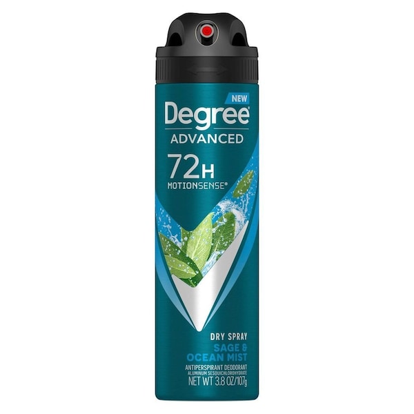 Degree Men Sage and Ocean Mist Antiperspirant Deodorant Dry Spray, 3.8 Ounce, 12PK 69994649 - main