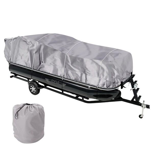 Pyle Universal Boat Adjustable Storage Cover PCVHP440 - main