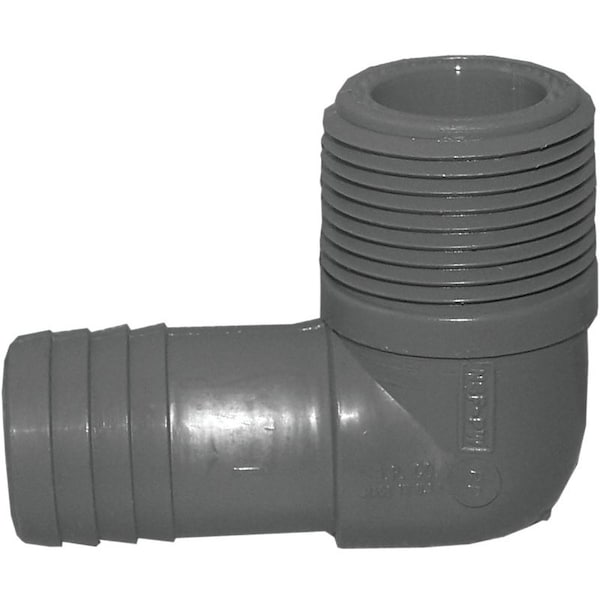 Boshart Industries Ell Pp 90deg 1in Gry Poly UPPME-10 - main