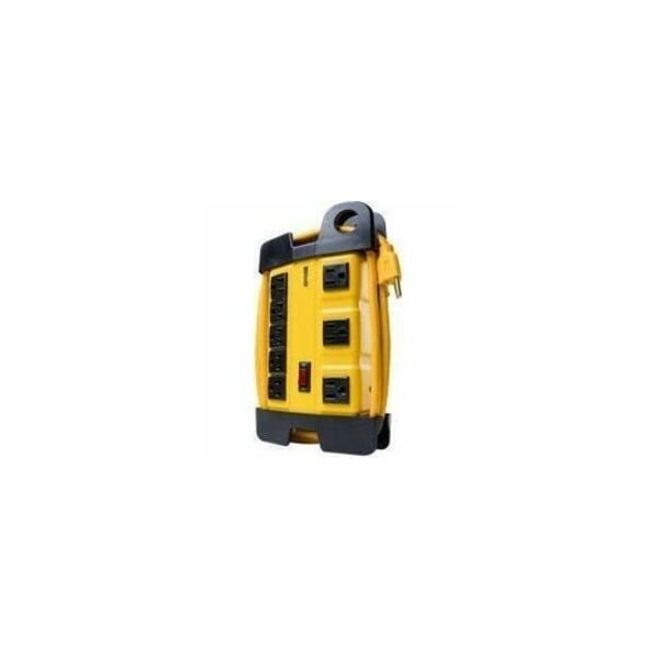 Southwire Power Strip, 8 Outlet(s) 6 ft., Yellow 4655 - main