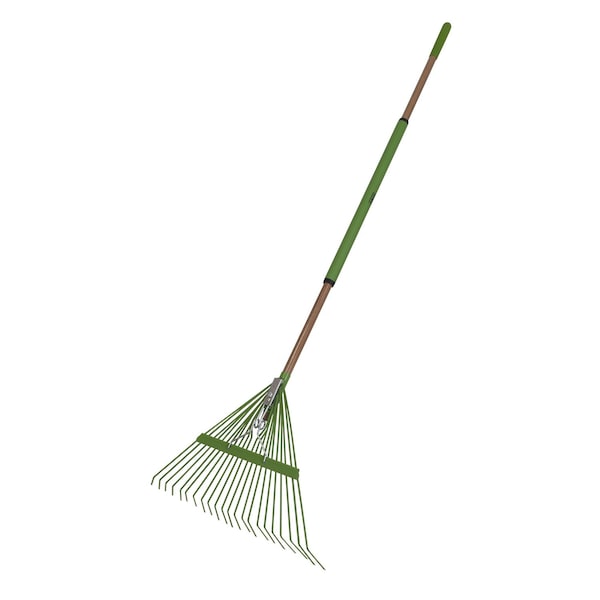 Ames 22-Tine Leaf Rake, Steel Fan, Cushion Grip 20201033 - main