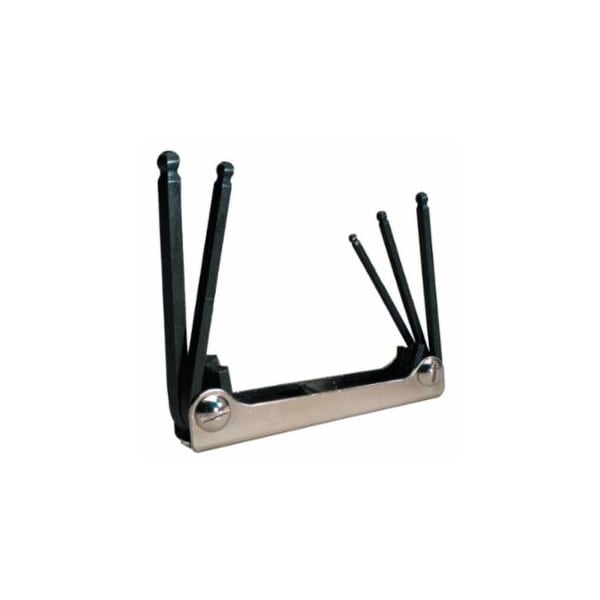 Eklind Metric Fold-Up Hex Key Sets, 5 per fold-up, Ball Hex Tip, Metric, Large, 6PK 269-21159 - main