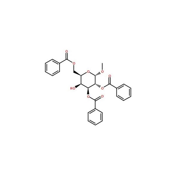 Ak Scientific Methyl 2, 3, 6-tri-O-benzoyl-alpha-D-galactopyranoside (100g), CAS 3601-36-3 8806AJ-100g - main