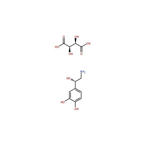 Ak Scientific (S)-(+)-Norepinephrine L-bitartrate (25mg), CAS 636-88-4 9726AB-25mg - main