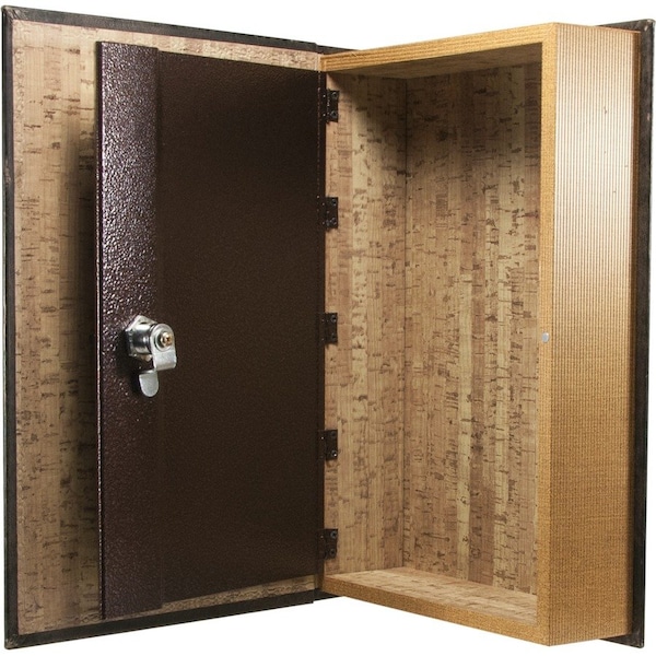 Barska Diversion Book Safe, 0.025 cu ft, 2.37 lb, Privacy Key Lock No Rated CB11992 - main