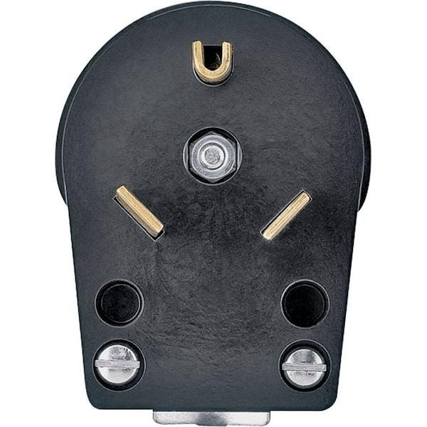 Eaton Wiring Devices Straight Blade Plug, TT-30P, 30 A, 125V AC, 2 Pole, Screw Terminals, Grounded 83-BOX - main