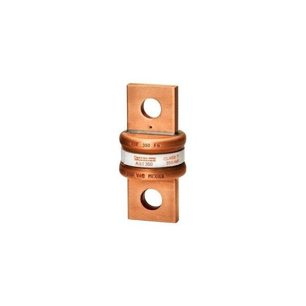 Ferraz Shawmut 1.33in x 2.75in, 300 VAC/160 VDC, 350 A, 200 kA AC/50 kA DC Interrupt, GMG Body, Copper Blade A3T350 - main