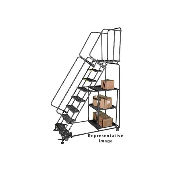 Ballymore Stock Picking Roll Ladder, Steel, 70 in.H SPL-7-14-P - main
