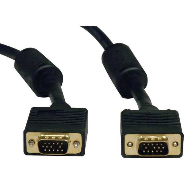 Tripp Lite Eaton Tripp Lite Series VGA High-Resolution RGB Coaxial Cable (HD15 M/M), 100 ft. (30.5 m) P502-100 - main