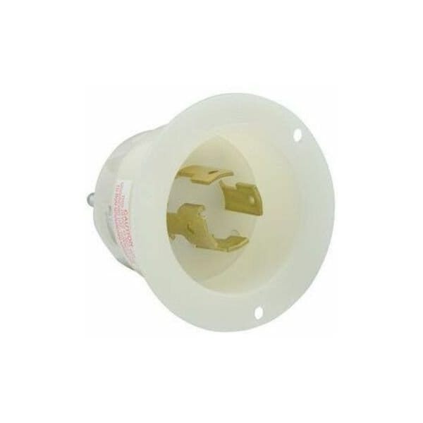 Leviton Industrial Grade Flanged Inlet 30 Amp, 120/208 Volt 3PY 3434-C - main