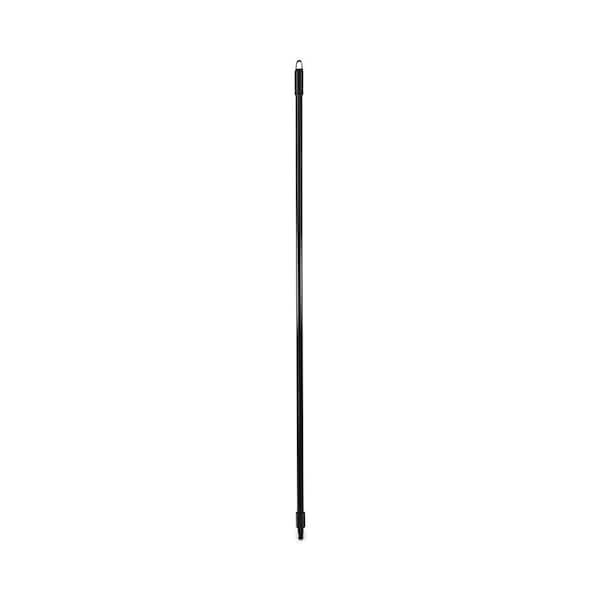 Boardwalk Fiberglass Broom Handle, Nylon Plastic Threaded End, 1in dia x 60in, Black BWK636 - main