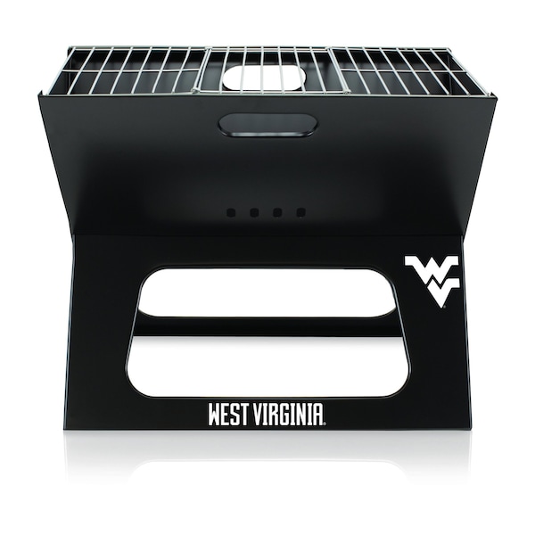 Picnic Time Family Of Brands NCAA West Virginia Mountaineers X-Grill Portable Grill - Camping Grill 775-00-175-834-0 - main