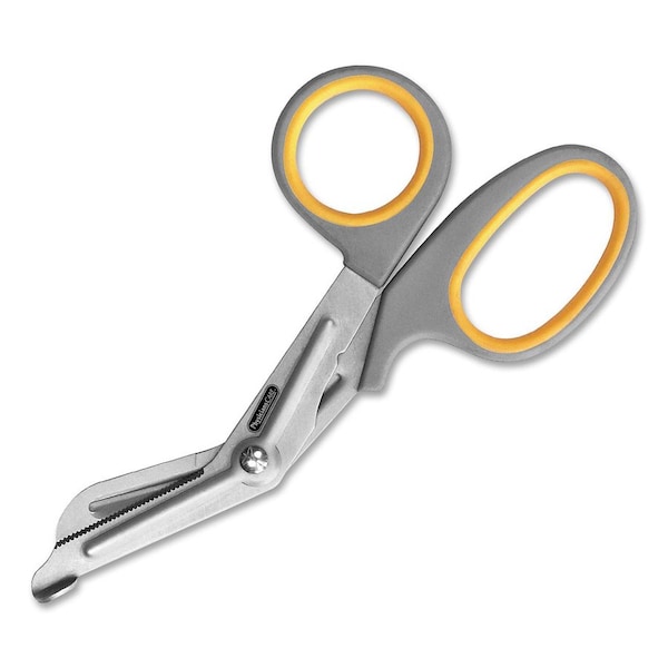 Physicianscare Scissors, 7 In. L, Silver, Rounded, Titanium 90292 - main