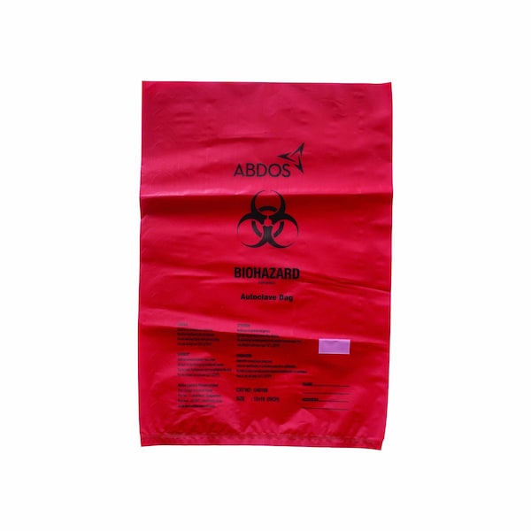 United Scientific Biohazard Disposable Bags, PP, 12in x 18in, 200PK UNU40105 - main