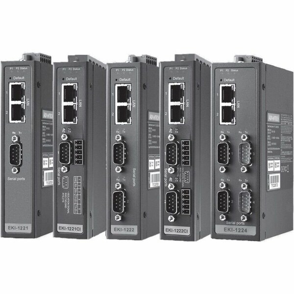 Advantech 2-Port Modbus Gateway With Wide Temp. EKI-1222I-CE - main