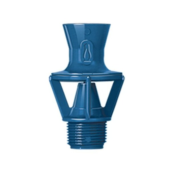 Filter Pump Polypropylene Sparging Eductor, 1in MPT connection, 30 degree dispersion angle PE-1MB - main