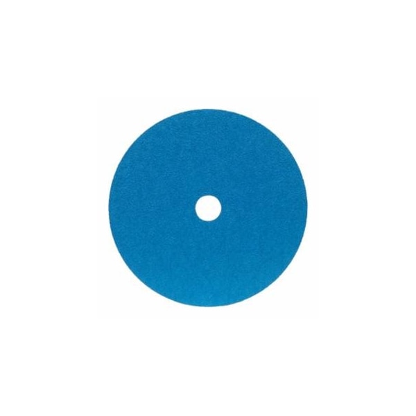 Norton Co BlueFire F826P Coated-Fiber Disc, Ceramic/Zirconia Alumina, 7in x 7/8in, 36 Grit, Arbor Hole, 25PK 547-66261138593 - main