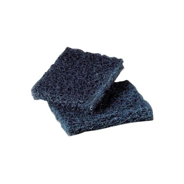 Scotch-Brite Scouring Pad, 5" L x 3-1/2" W, Blue, PK10 88CC - main