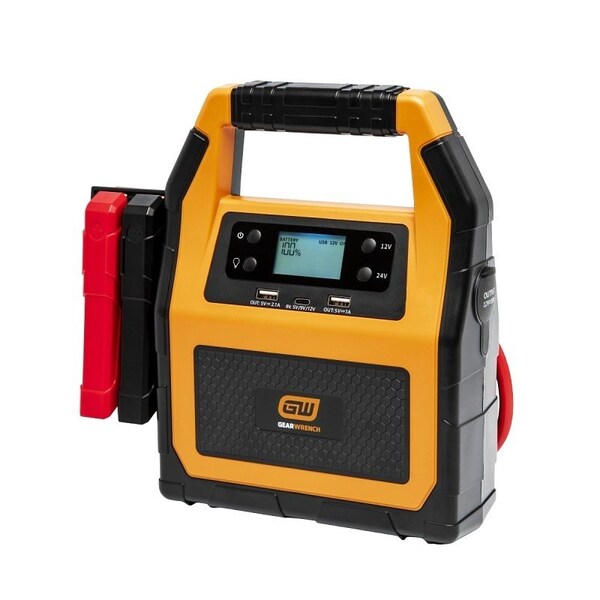 Gearwrench Battery Jump Starter and Powerbank, 12/24 V, 3000 A, 4-Cell Battery, Lithium-Ion Battery GWLBJ30 - main