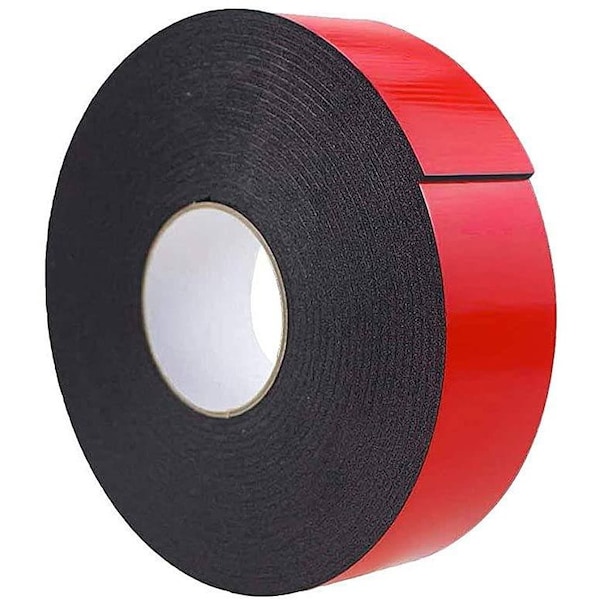 Wod Tape 2 inch (48mm) W, 62 Mil, PE Foam, 6 PK WOD DCPFT62A-02000-6-36-BLA - main