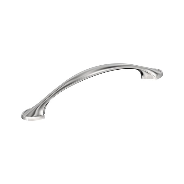 Amerock Fairfield 5-1/16 inch (128mm) Center-to-Center Polished Chrome Cabinet Pull, 10PK 10VMP3722126 - main