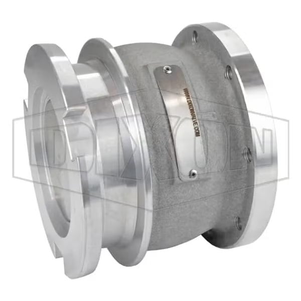 Dixon Mann-Tek by Mann Tek Dry Disconnect Adapter Tank Unit with FKM FPM Seals, 4 in Nominal, Aluminum DDA400AL164TTMA - main