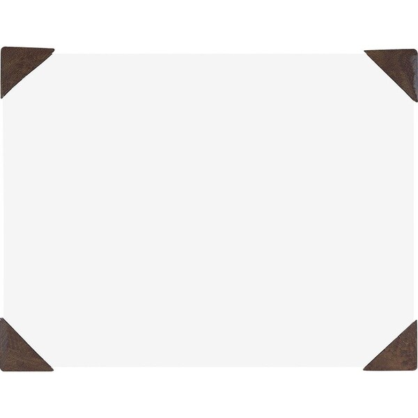 House Of Doolittle 40003 Doodle Desk Pad; 50-Sheet White Pad; Refillable; 22 x 17; Brown 40003 - main