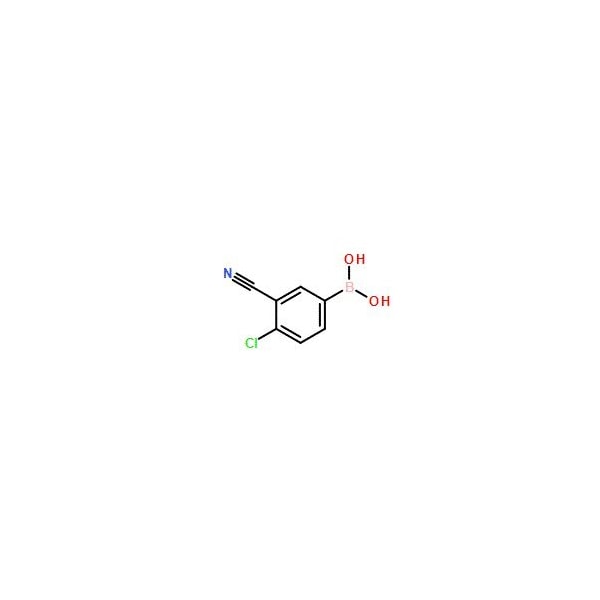 Ak Scientific 4-Chloro-3-cyanophenylboronic acid (1g), CAS 871332-95-5 W8942-1g - main