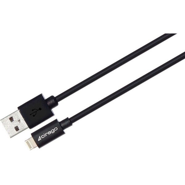 Cirago International Cirago Lightning Sync/Charge Cable (10 ft, Black) IPL1200 - main