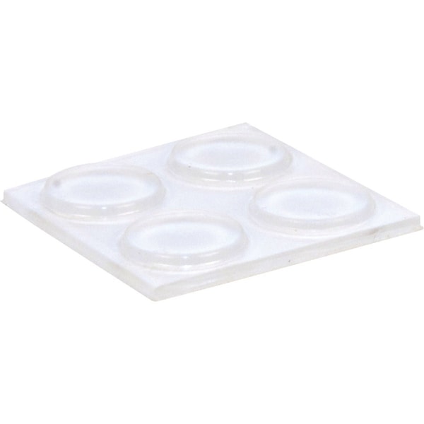 Magic Sliders 1/2'' Round Clear Furniture Bumpers, 18-Count 78114 - main