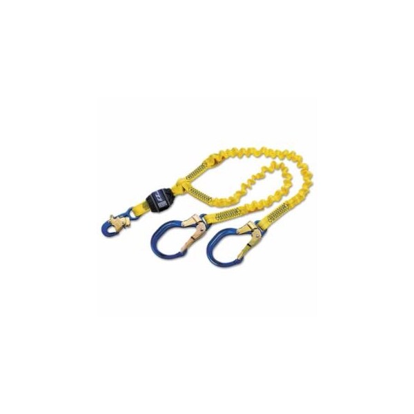 Dbi-Sala EZ-Stop 100 Tie-Off Shock Absorbing Lanyards, 6 ft, Elastic, 310 lb 098-1246193 - main