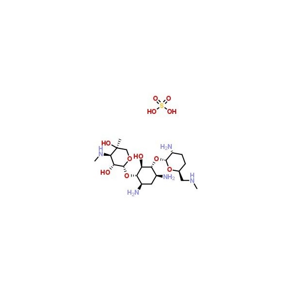 Ak Scientific Micronomicin sulfate, 590 µg/mg (100mg), CAS 66803-19-8 H915-100mg - main