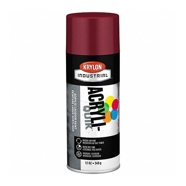 Krylon Industrial 5-Ball Int/Ext Cherry Red, Size: 16 oz, Net Wt: 12 oz K02101A07 - main