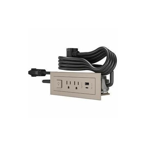 Legrand Plug-In Charger, 2.5" H x 7.1" W x 2.1" D RDSZCNI10 - main