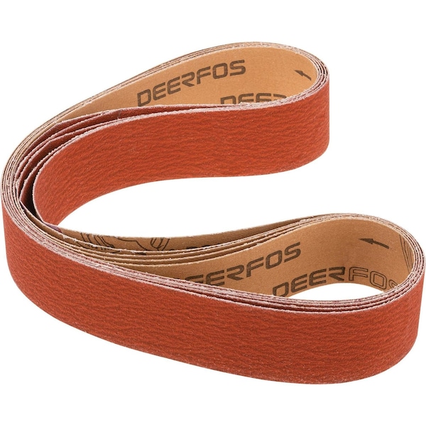 Grizzly 2" x 48" Ceramic Sanding Belt 100 grit, 5PK T31800 - main