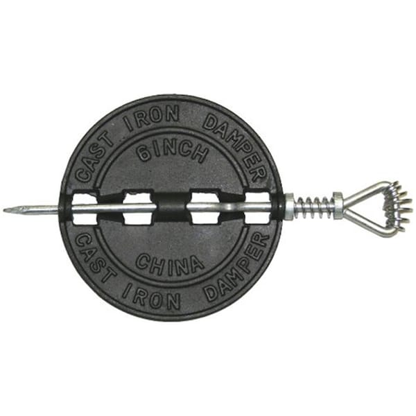United States Stove Damper Cast Iron - 6 in. UN601139 - main