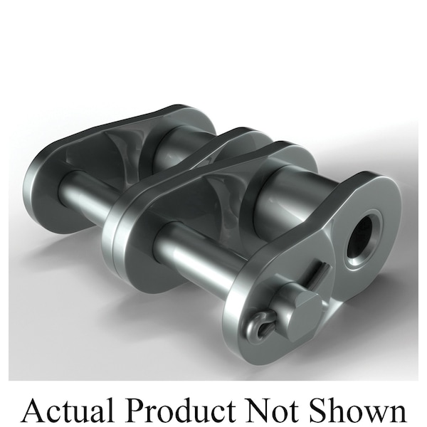 Hkk Chain Heavy Series Offset Link, #180-2H chain, 2-1/4 in Pitch, 0.687 in Dia Pin RH180CHL2 - main