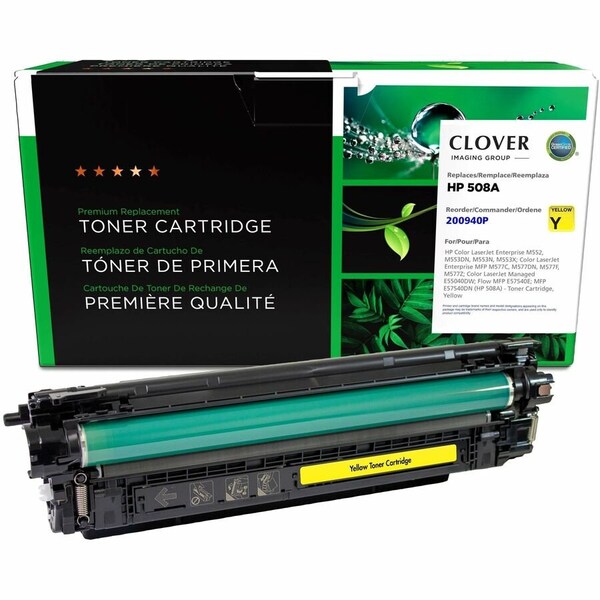 Clover Imaging Group Imaging Remanufactured Yellow Toner Cartridge 200940P - main