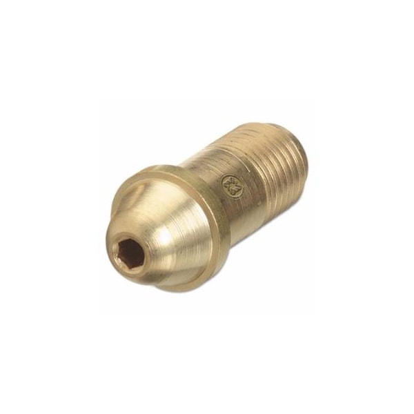 Western Enterprises Cylinder Adapter Nipples, 3,000 psi, 1/4 in (NPT), Male, CGA-346 312-14-3SF - main
