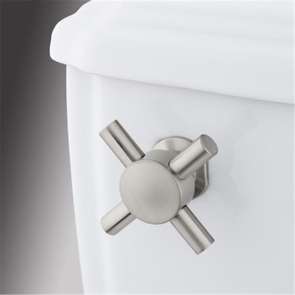 Pinpoint Concord Cross Tank Lever - Satin Nickel PI87676 - main
