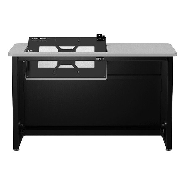 Versadesk Computer Desk, 24 in D X 29 in H, 48 in W X RSD4824-BG - main