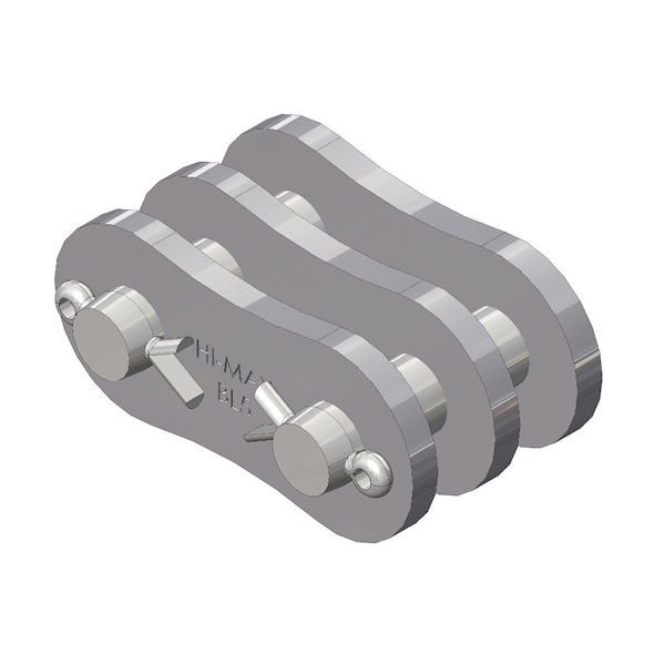 Senqcia Hi-Max Double Strand Cottd Connecting Link w/3 x 4 Lacing, BL534 chain, 5/8 P, .234 Pin BL534HMCL - main