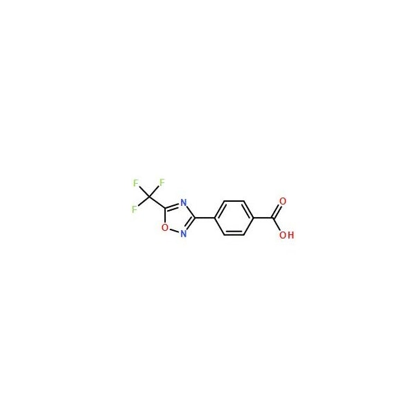 Ak Scientific 4-(5-(Trifluoromethyl)-1, 2, 4-oxadiazol-3-yl)benzoic acid (1g), CAS 340736-76-7 4052AB-1g - main