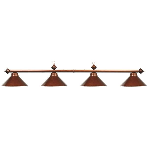 Radiant 78 in. 4 Light Fixture Billiard Light - Chestnut RA1152442 - main