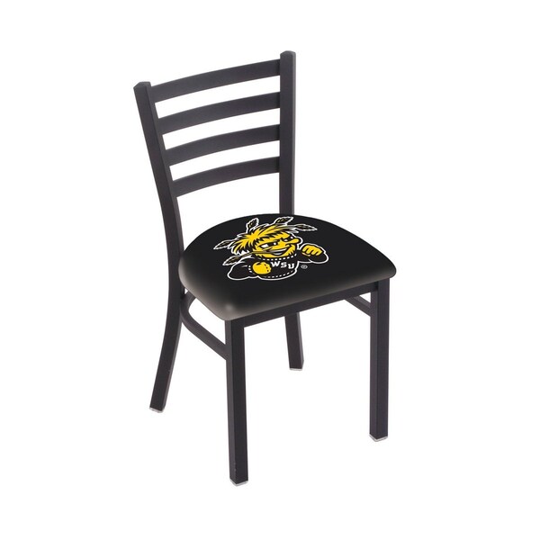 Holland Bar Stool Co BlackLogo Chair, VinylSeat L00418WichSt - main